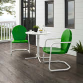 GRIFFITH 3PC OUTDOOR METAL BISTRO SET