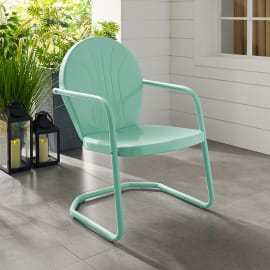 Retro Metal Crosley Furniture, Retro Metal Chairs Outdoor