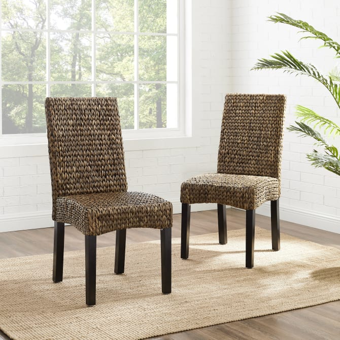EDGEWATER 2PC DINING CHAIR SET 